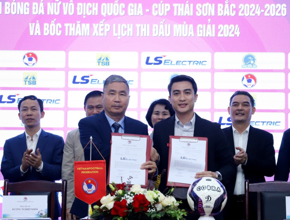 Công bố nhà tài trợ Giải bóng đá nữ vô địch quốc gia 2024-2026