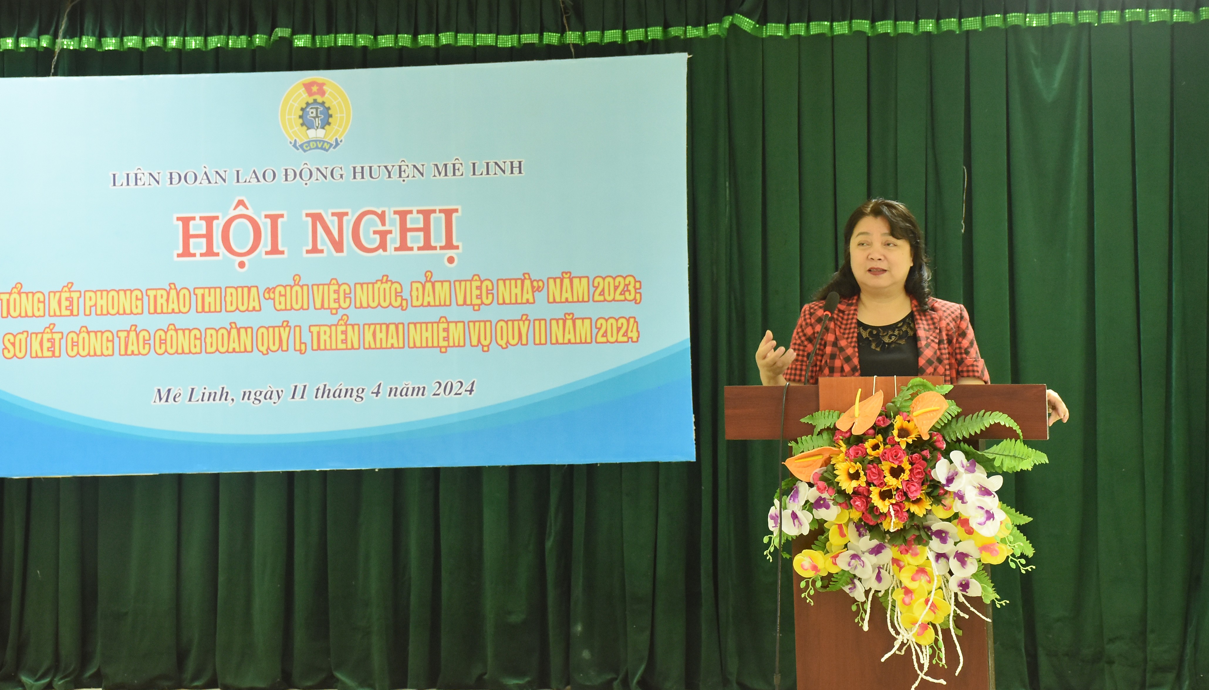 LĐLĐ huyện Mê Linh triển khai hiệu quả phong trào thi đua “Giỏi việc nước, đảm việc nhà”