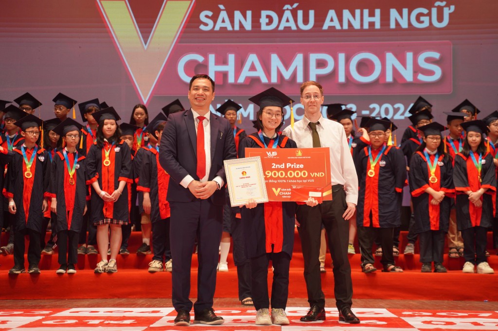 Sôi nổi Vòng Chung kết cuộc thi “Sàn đấu Anh ngữ V - Champions 2024"