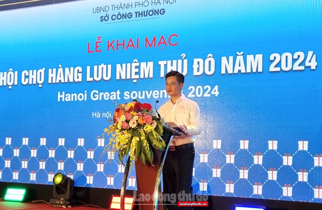 Khai mạc Hội chợ hàng lưu niệm Thủ đô năm 2024