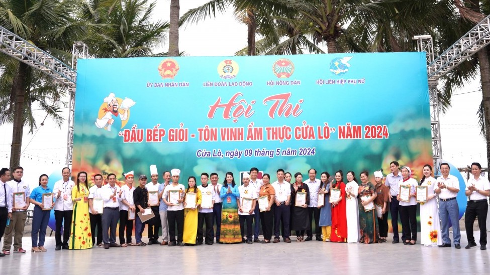 Ấn tượng Hội thi “Đầu bếp giỏi - Tôn vinh ẩm thực Cửa Lò” năm 2024