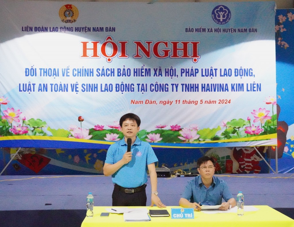 Nghệ An: Thiết thực chương trình đối thoại về chính sách bảo hiểm xã hội, pháp luật game bài uy tín
