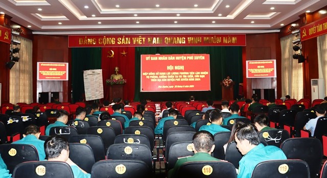 Hiệp đồng sử dụng lực lượng, phương tiện trong phòng chống thiên tai