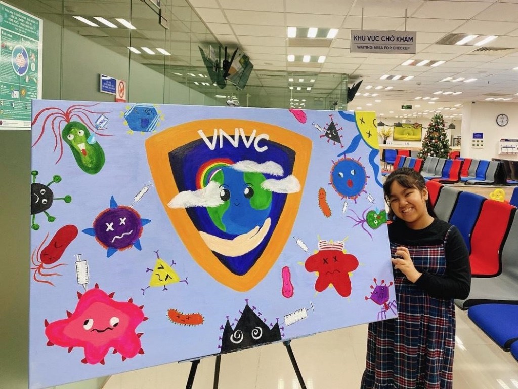 Tổng kết cuộc thi “Em vẽ dũng sĩ tiêm ngừa cùng VNVC”