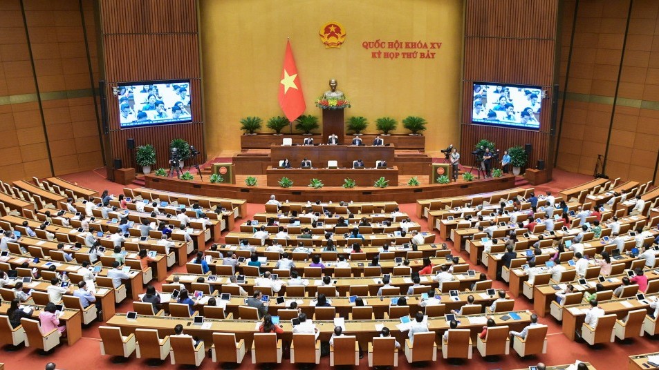 Quốc hội bắt đầu chất vấn Bộ trưởng Đặng Quốc Khánh và Bộ trưởng Nguyễn Hồng Diên