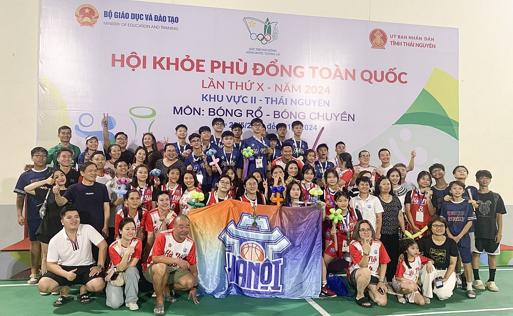 Hà Nội xuất sắc đoạt giải Nhất toàn đoàn tại Hội khỏe Phù Đổng toàn quốc khu vực II