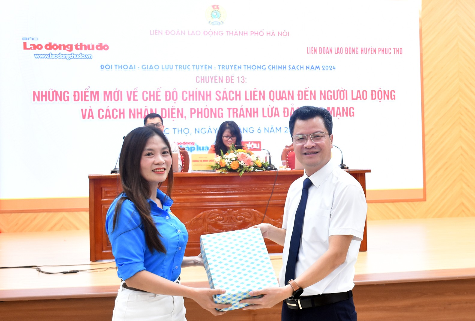 TRỰC TUYẾN: Chuyên đề "Những điểm mới về chính sách liên quan đến NLĐ và cách nhận diện, phòng tránh lừa đảo qua mạng"