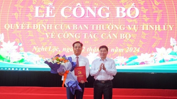 Huyện ủy Nghi Lộc có tân Phó Bí thư