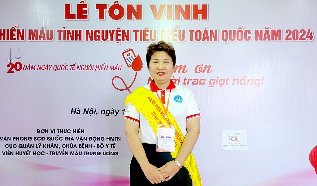 Lan tỏa tinh thần cao đẹp hiến máu nhân đạo