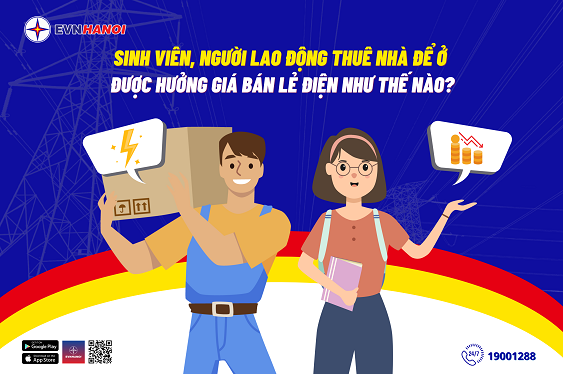 Sinh viên, người game bài uy tín
 thuê nhà để ở được hưởng giá bán lẻ điện như thế nào?