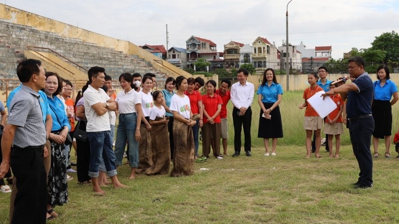 Phúc Thọ: Sôi nổi Hội thi Gia đình thể thao