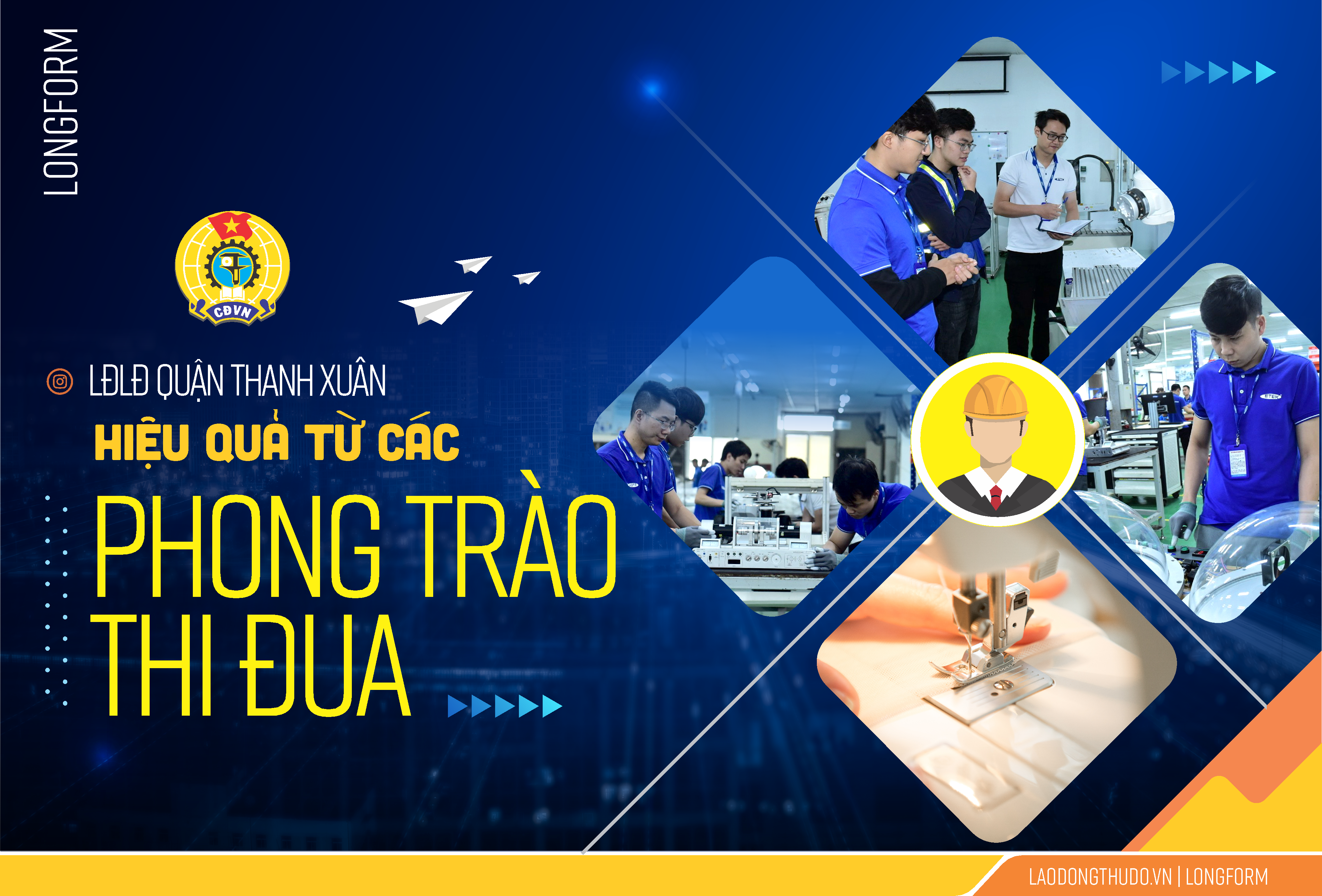 LĐLĐ quận Thanh Xuân: Hiệu quả từ các phong trào thi đua