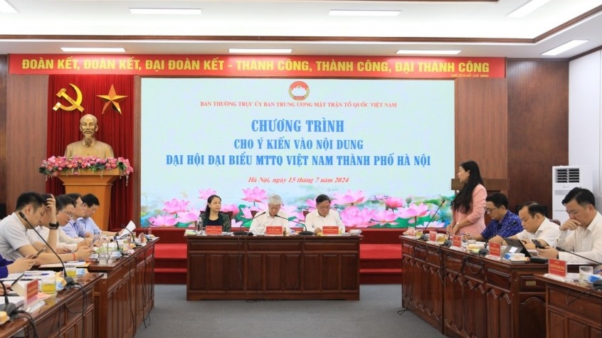 Thí điểm thành lập Ban Công tác Mặt trận ở các tòa chung cư lớn để lắng nghe nguyện vọng nhân dân