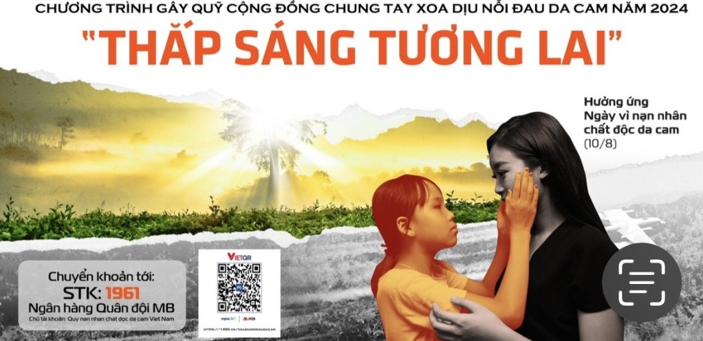 Phát động Chương trình “Chung tay xoa dịu nỗi đau da cam năm 2024”