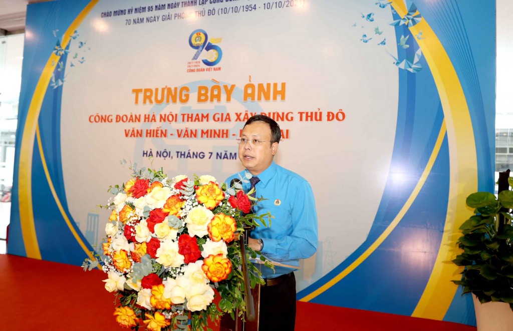 TRỰC TUYẾN HÌNH ẢNH: Lễ kỷ niệm 95 năm Ngày thành lập Công đoàn Việt Nam