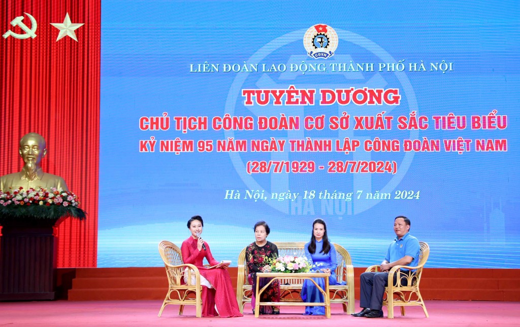 TRỰC TUYẾN HÌNH ẢNH: Lễ kỷ niệm 95 năm Ngày thành lập Công đoàn Việt Nam