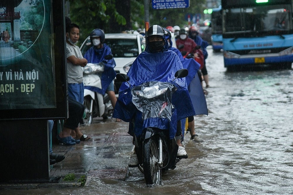 Thời tiết ngày 22/7: Hà Nội mưa rào ngày đầu tuần