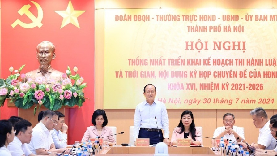 Hội đồng nhân dân Thành phố tổ chức 2 kỳ họp chuyên đề để cụ thể hóa Luật Thủ đô