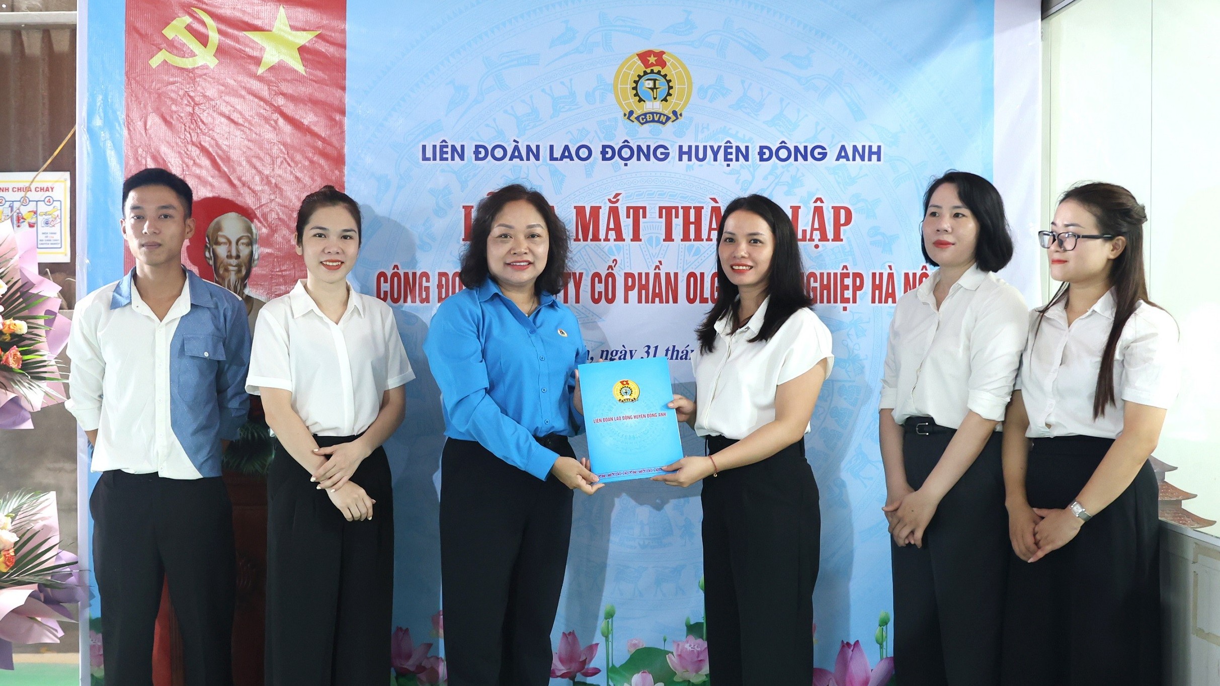 Đông Anh: Thành lập Công đoàn Công ty Cổ phần OLG Công nghiệp Hà Nội