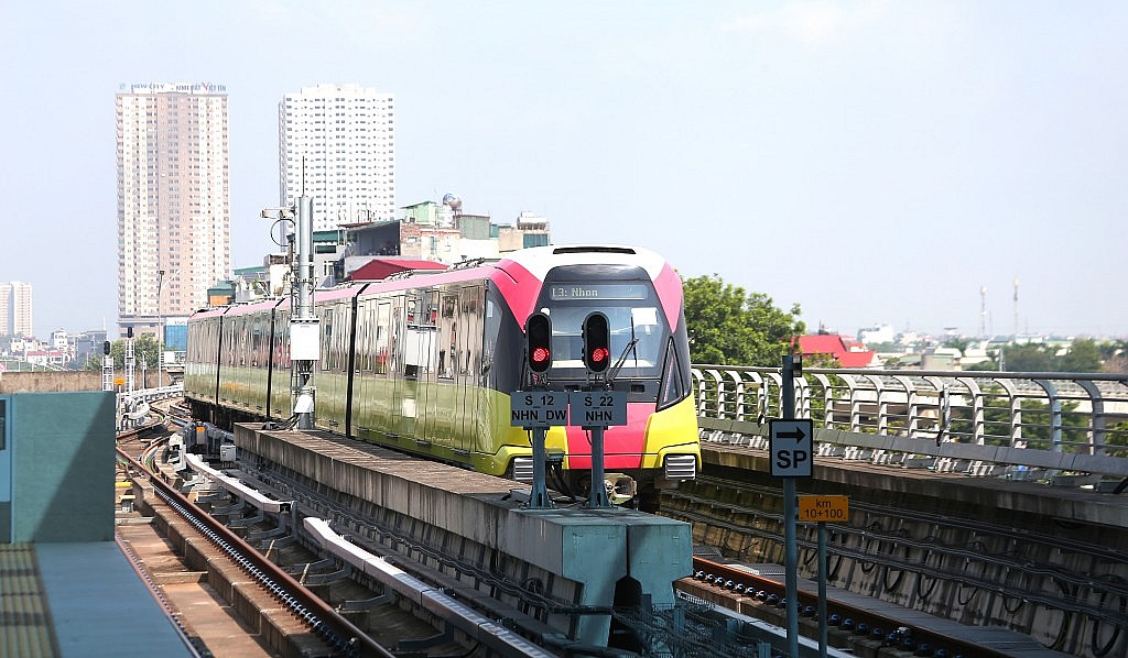 Đoạn trên cao dài 8,5 km thuộc tuyến Metro Nhổn - Ga Hà Nội sẵn sàng vận hành thương mại