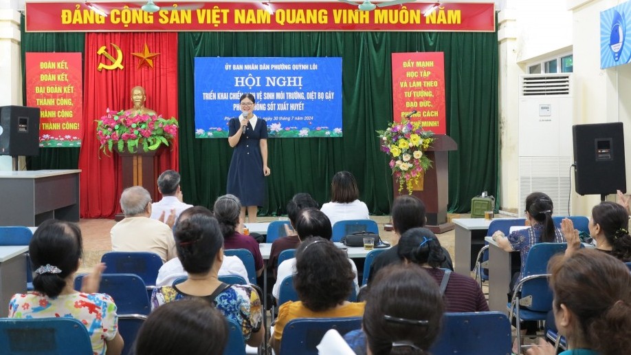 Quận Hai Bà Trưng chủ động phòng, chống sốt xuất huyết