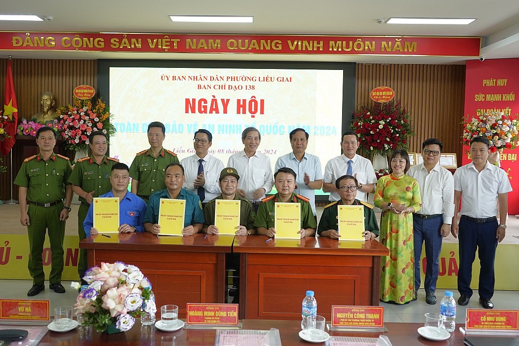 Nhiều mô hình hay trong phong trào "Toàn dân bảo vệ an ninh Tổ quốc"