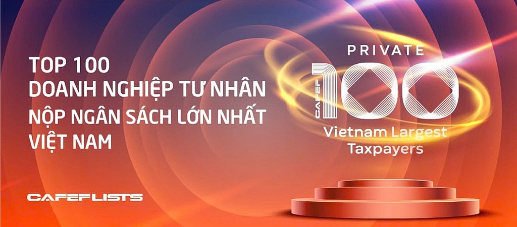 Bamboo Capital lọt vào top 100 doanh nghiệp tư nhân nộp ngân sách lớn nhất Việt Nam