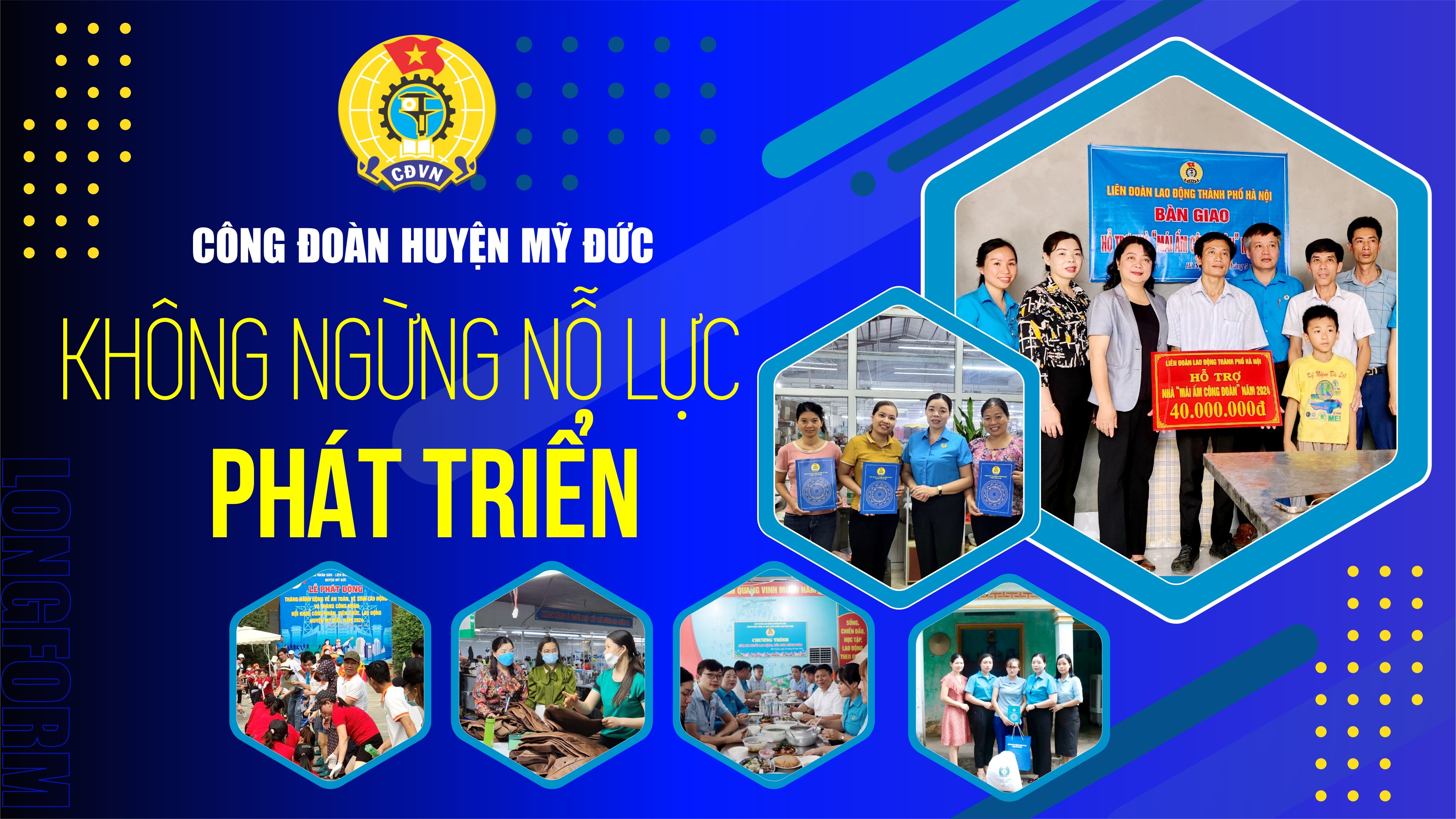 Công đoàn huyện Mỹ Đức: Không ngừng nỗ lực phát triển