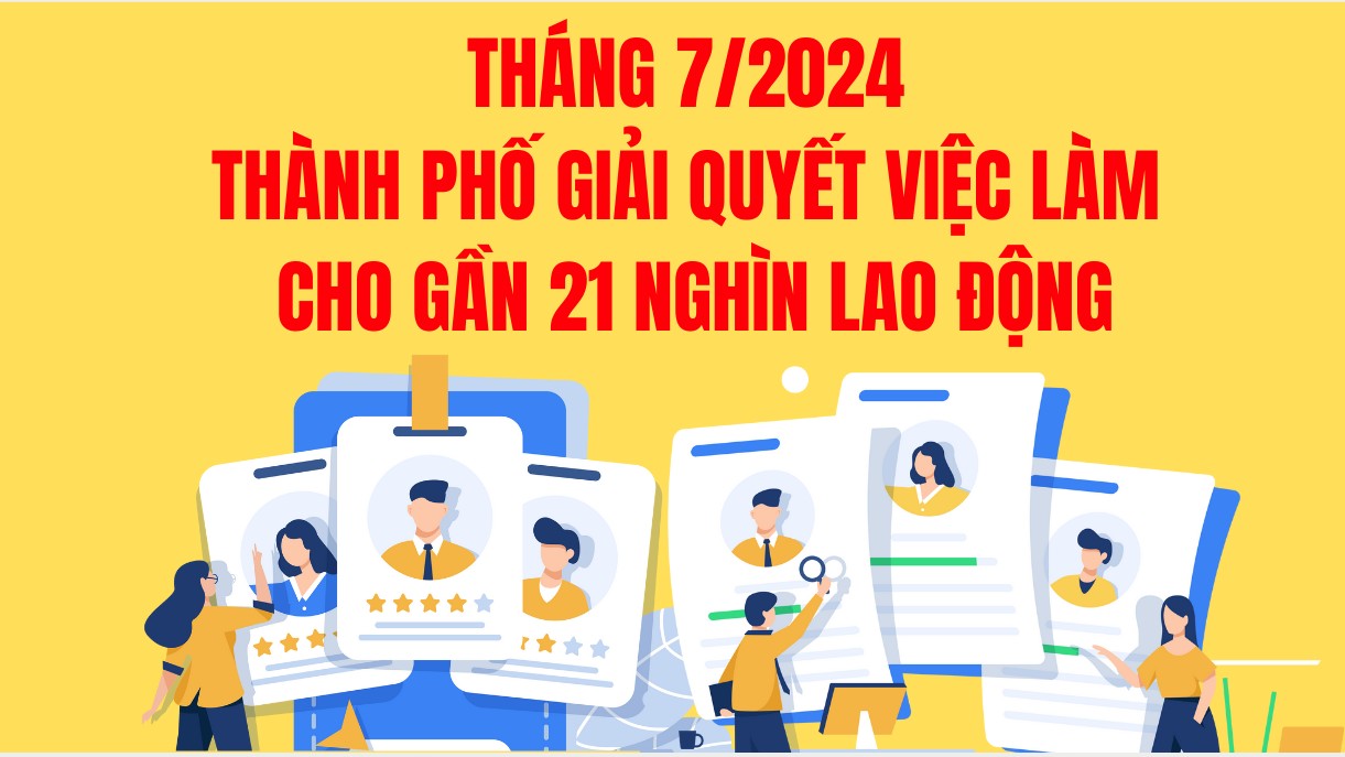 Tháng 7, thành phố Hà Nội giải quyết việc làm cho gần 21 nghìn game bài uy tín
