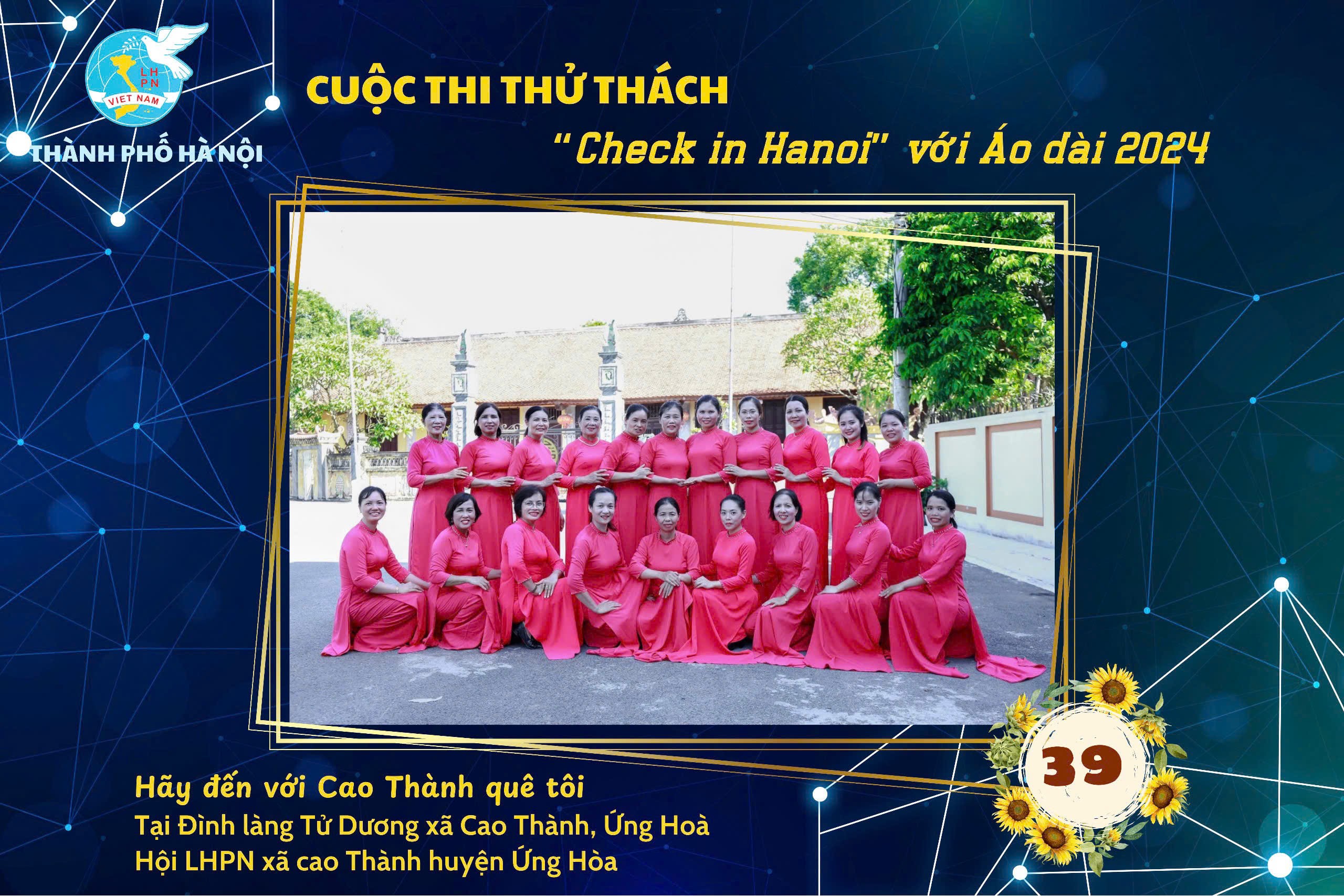 Phụ nữ Thủ đô “Check in Hanoi” với áo dài