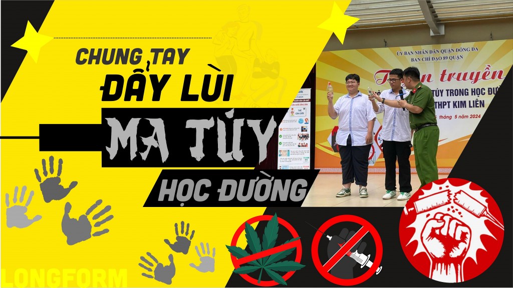 Chung tay đẩy lùi ma túy học đường