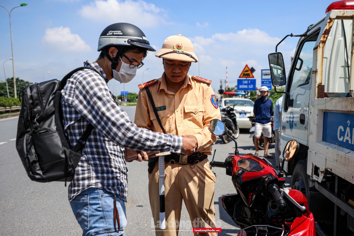 CSGT Hà Nội huy động 100% cán bộ, chiến sĩ làm nhiệm vụ xuyên suốt kỳ nghỉ lễ Quốc khánh