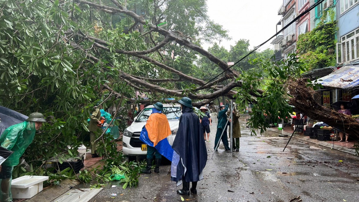 Bão lũ đi qua, tình người ở lại