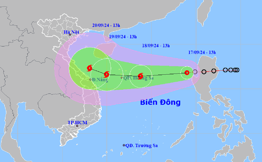 Ngành giáo dục chủ động ứng phó với bão số 4