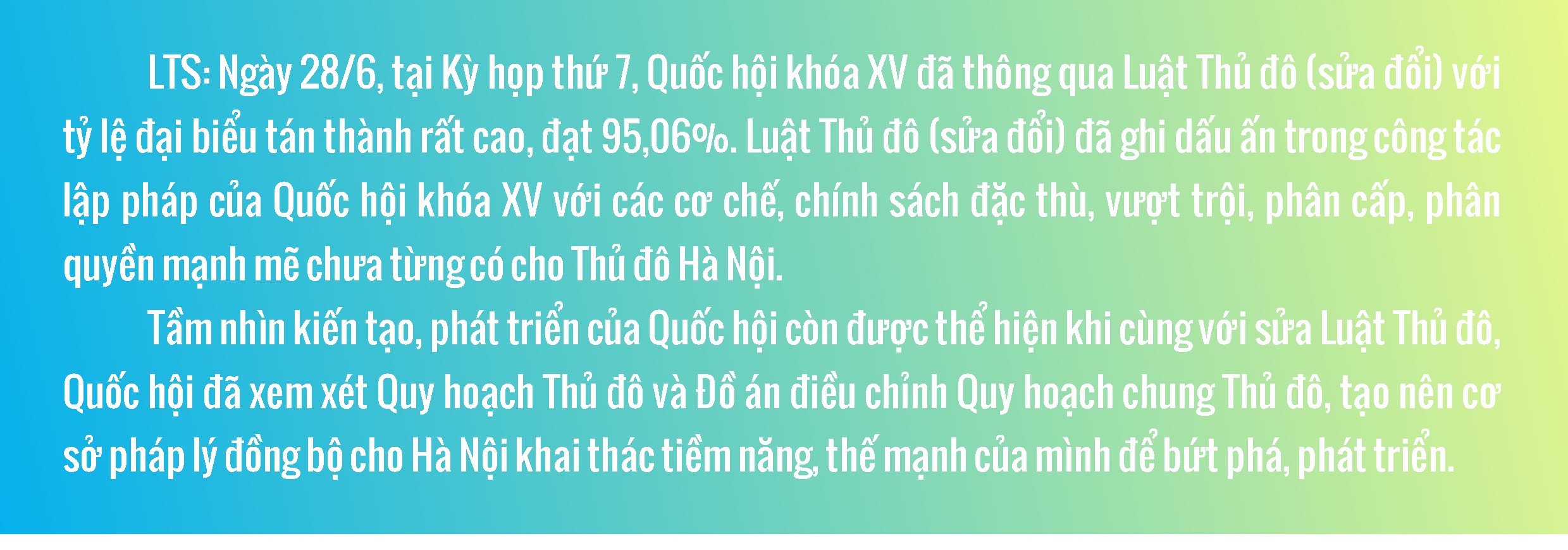 Kỳ 1: Quốc hội “cùng Hà Nội, vì Hà Nội”