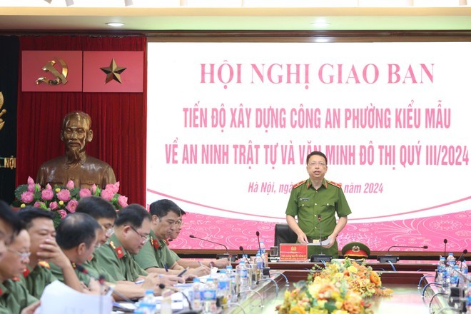 Bộ Công an công nhận 15 đơn vị thuộc Công an Hà Nội đạt Công an phường kiểu mẫu