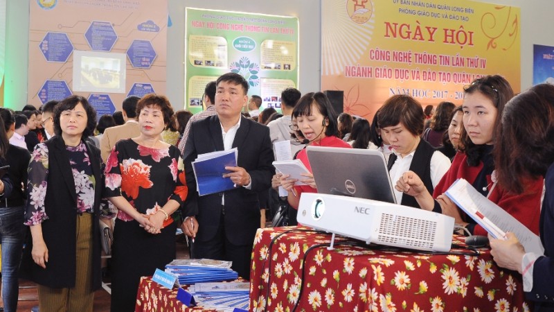 sap dien ra ngay hoi cong nghe thong tin nganh giao duc va dao tao ha noi lan thu iv