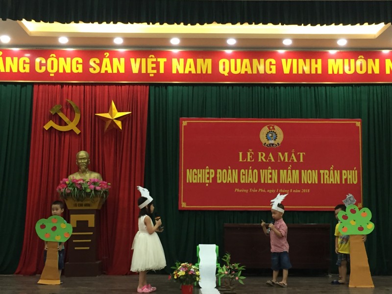 ra mat nghiep doan giao vien mam non tran phu quan hoang mai