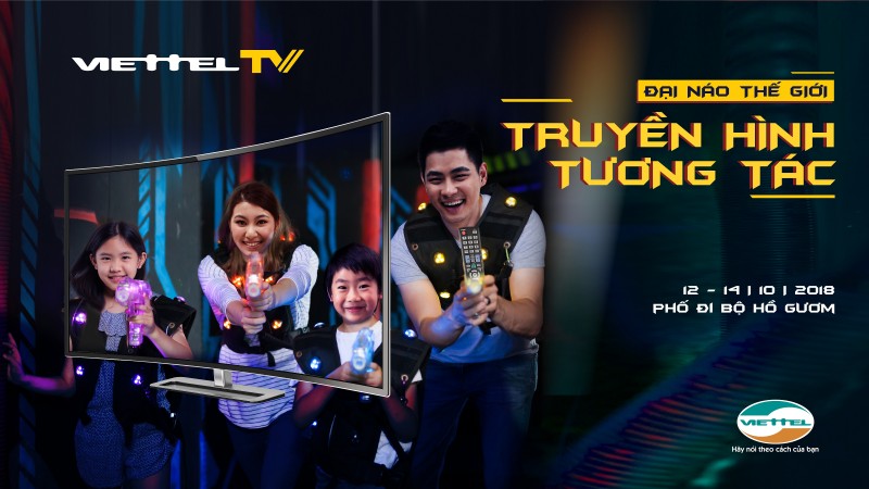 Viettel TV – Phiên bản mới của truyền hình tương tác chính thức ra mắt