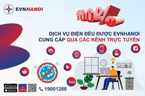 Thanh toán tiền điện dễ dàng với hệ sinh thái EVN Hà Nội