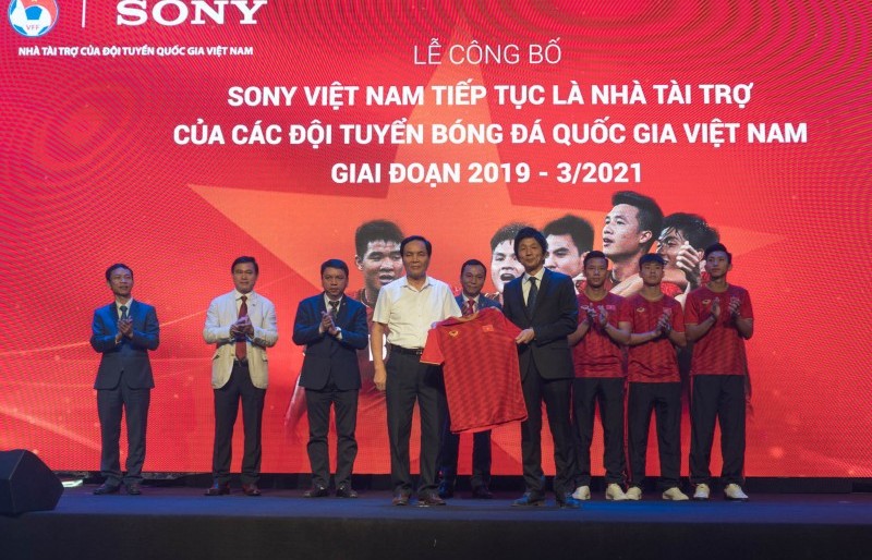 Sony tiếp tục là Nhà tài trợ cho các Đội tuyển bóng đá Quốc gia Việt Nam