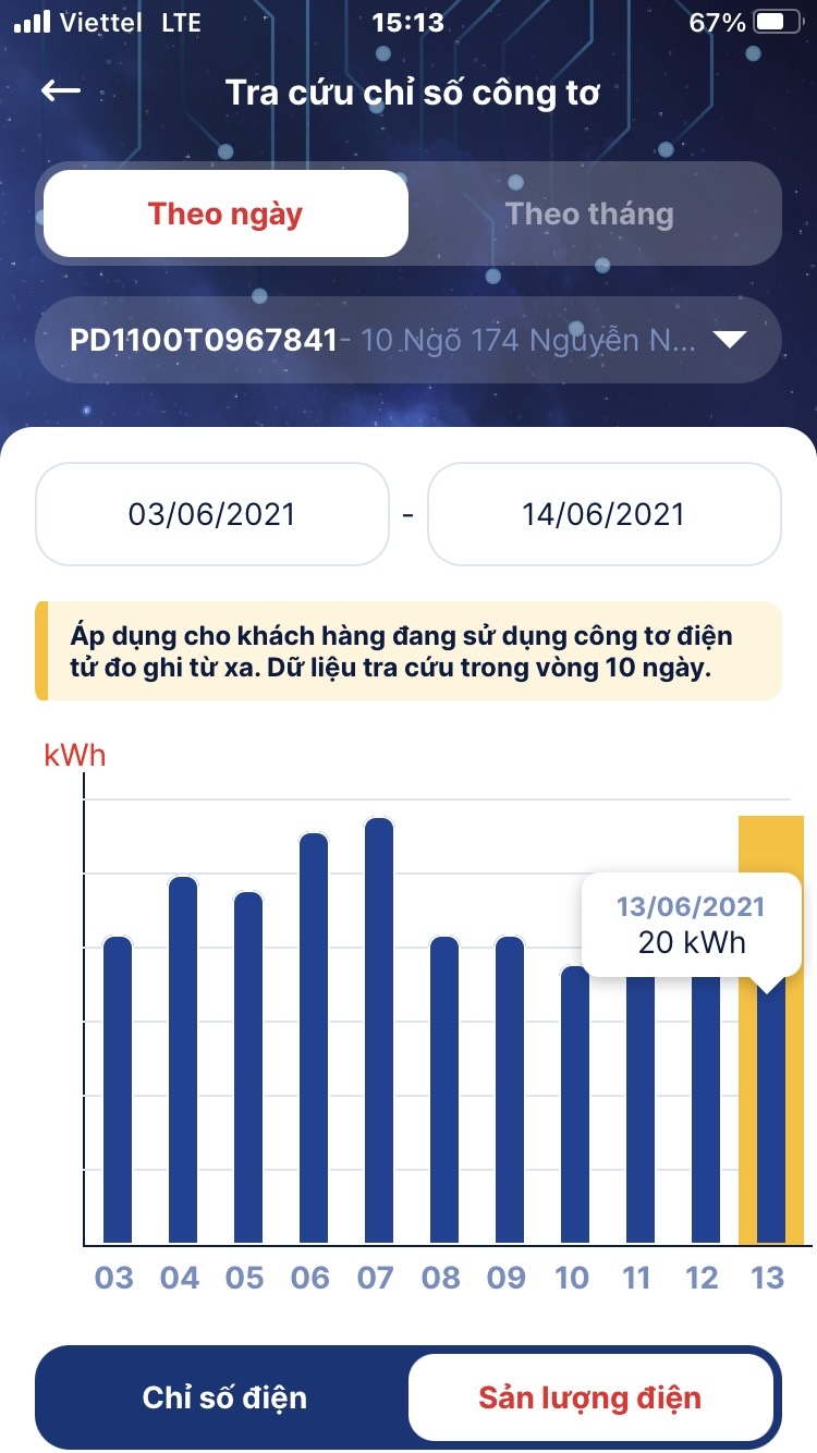 App EVNHANOI dễ dàng kiểm soát hóa đơn tiền điện hàng ngày