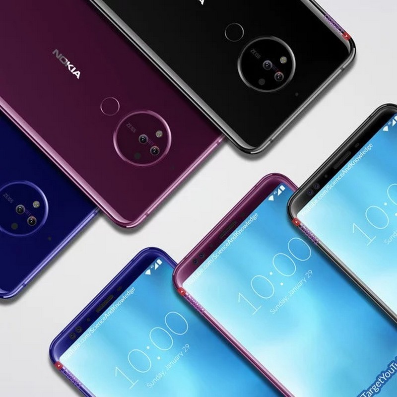 Bản concept Nokia 10: Cấu hình cực khủng, màn Super AMOLED độ phân giải 4K