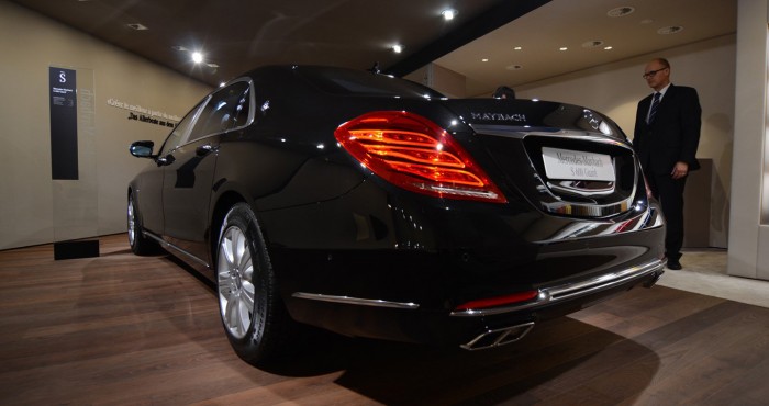 Cận cảnh siêu sedan chống đạn Mercedes-Maybach S600 Guard