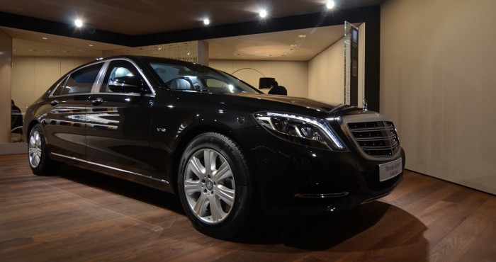 Cận cảnh siêu sedan chống đạn Mercedes-Maybach S600 Guard