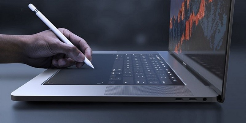 Apple: Trang bị bàn phím ảo cho MacBook thế hệ mới