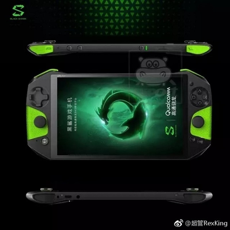 Ảnh đầu tiên về smartphone chuyên game Xiaomi Black Shark