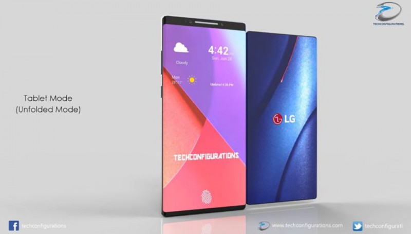 Tuyệt đẹp với bản concept LG G Flex X màn hình gập