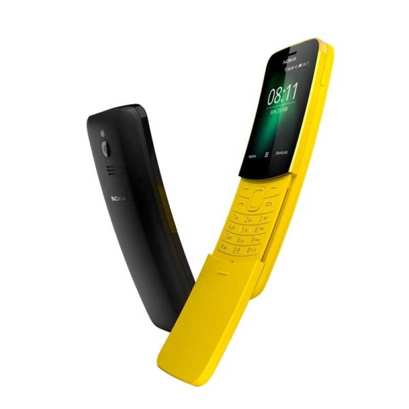 Nokia 8110 ra mắt với thiết kế nắp trượt và thân máy cong