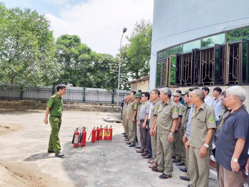 Chủ động phòng cháy trong mùa hanh khô